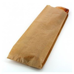 Saqueta de Papel Para Pão - Kraft Natural